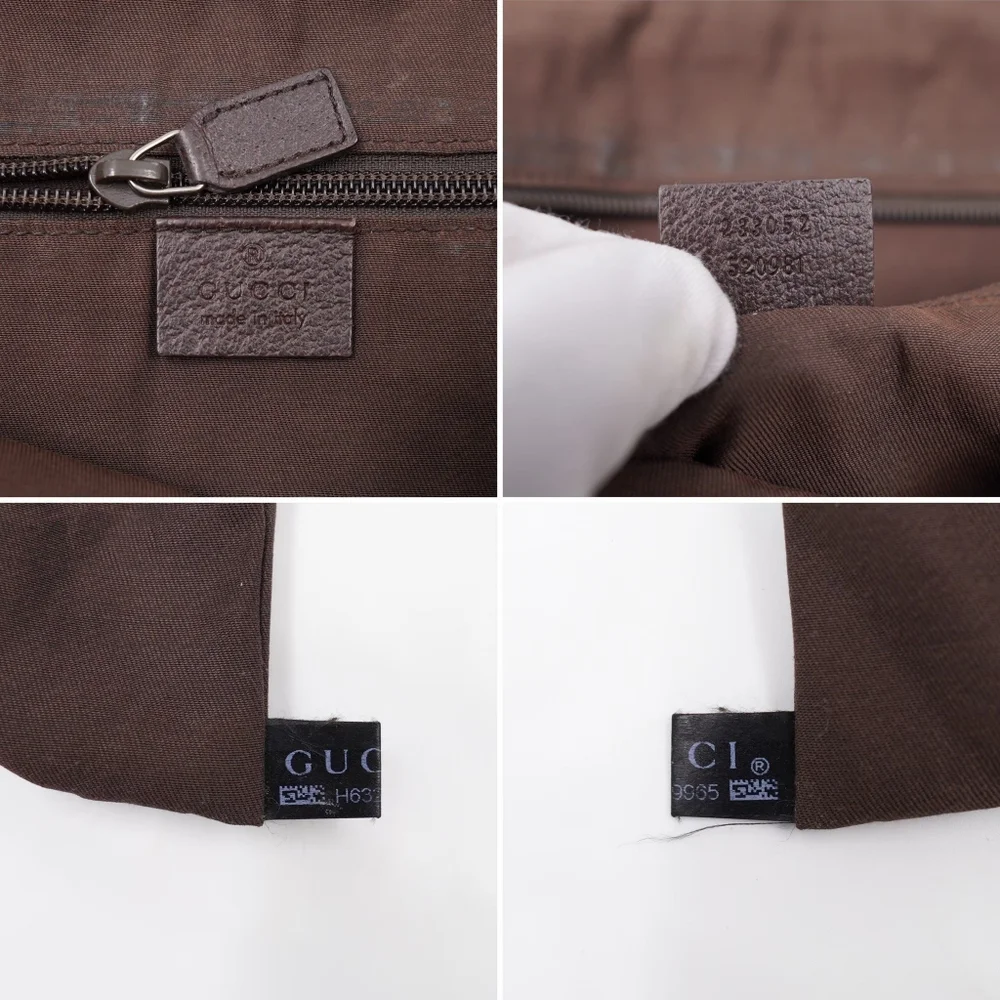 BL09 ❤️ Gucci GG Monogram Canvas Messenger Bag